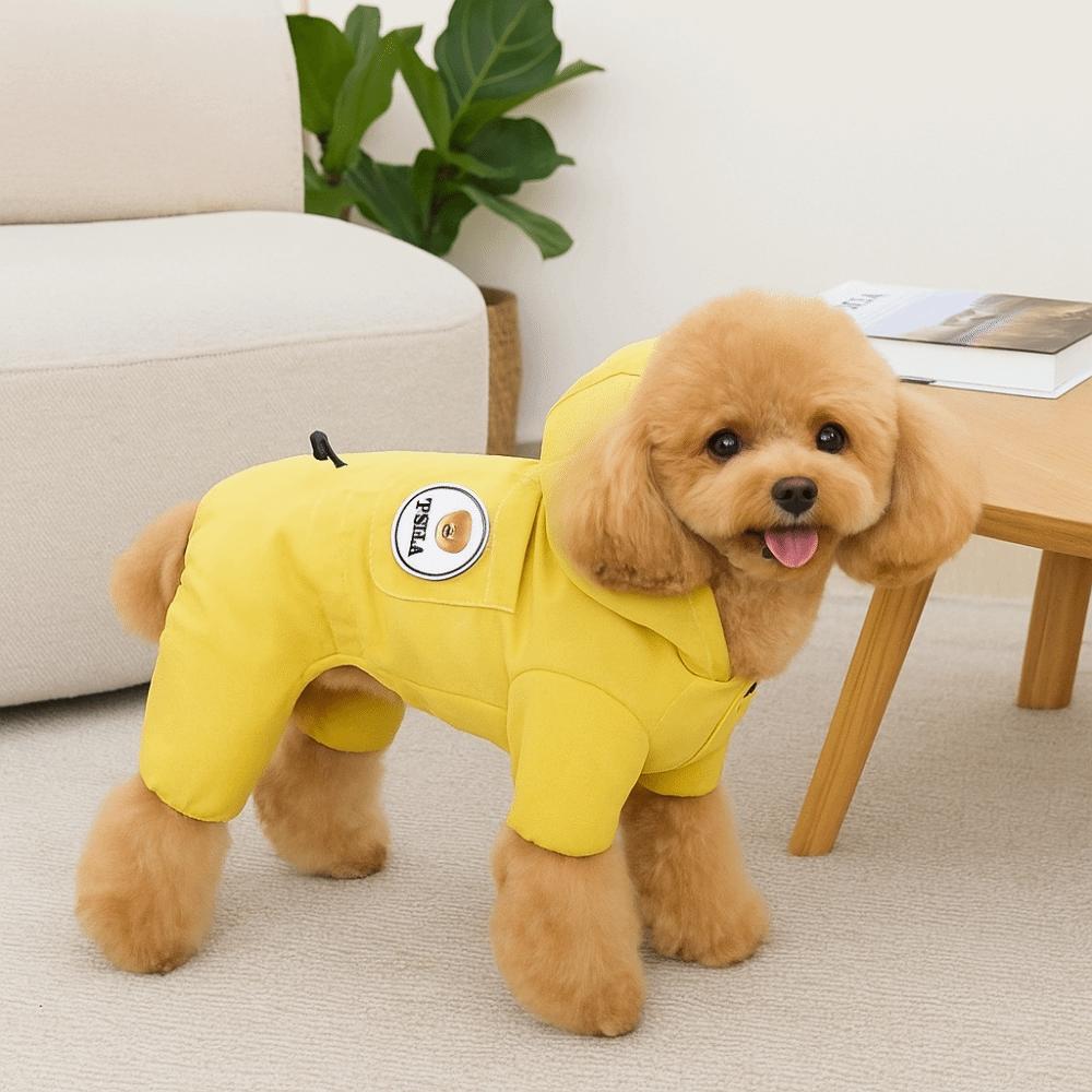 Waterproof Winter Dog Jumpsuit Warm Dog Four Legged Clothing Dog Cotton Jacket  Autumn Winter