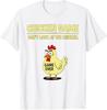 Chicken Game Don't Look At The Chicken Funny Chicken Joke T-Shirt