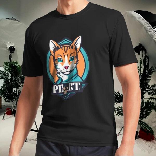 Men s and Women s T-shirts pet clothing cat S