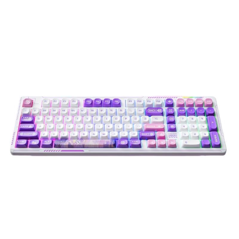 LingBao K98 Wireless 101-Key Hot-Swappable Mechanical Gaming Keyboard