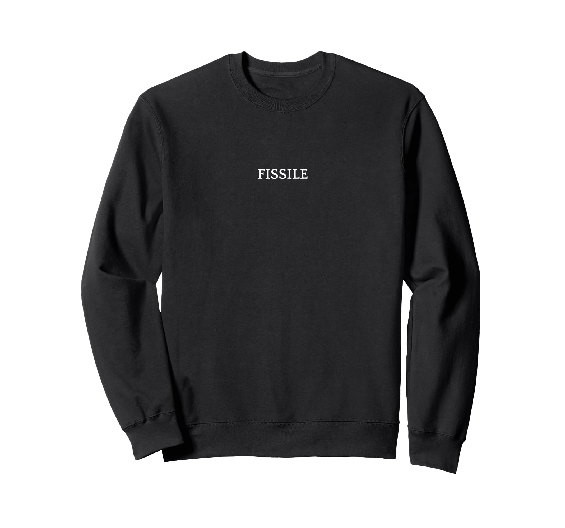 

FISSILE English Word Apparel Sweatshirt чёрный