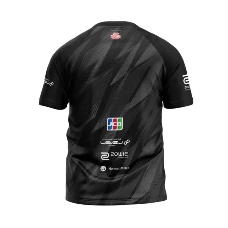 Summer Casual E-Sports Zeta Division Team Jersey Identity Short-Sleeved Tshirt Men Women Tops Oversized Quick-Drying Cloths Tees