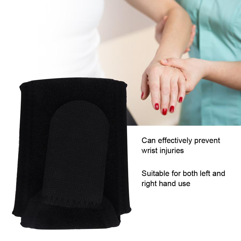 Wrist Support Adjustable Wrist Brace Sports Training Pain Sprain Wrist Protective WrapBlack