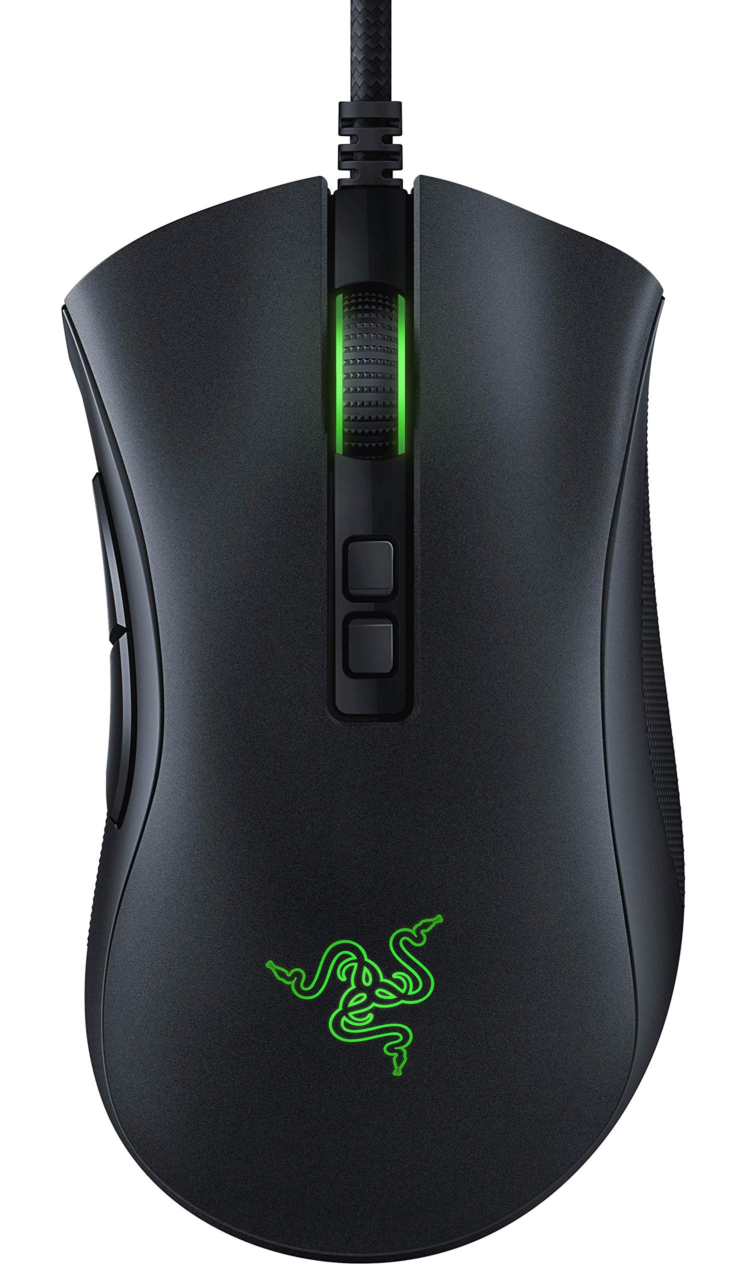 

Razer DeathAdder V2 Ігровий Ергономічний 20000 Легкий Оптичний 8 М який Плетений Chroma Авторизований Дистриб ютор Миша, Дизайн для Правої Руки, Сенсор Focus+, чорний