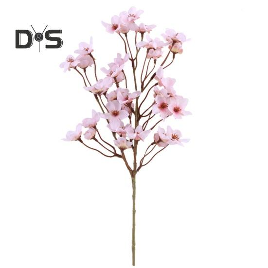 

Легкий в уходе имитационный цветок, не увядший, практичный свадебный букет, искусственный цветок сливы фиолетовый/розовый