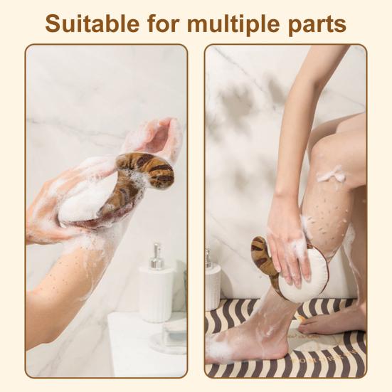 

Полезная невыцветающая творческая форма Отшелушивающая ванна Шарик для душа Пуховка Сетка Скруббер для тела Аксессуары для ванной комнаты