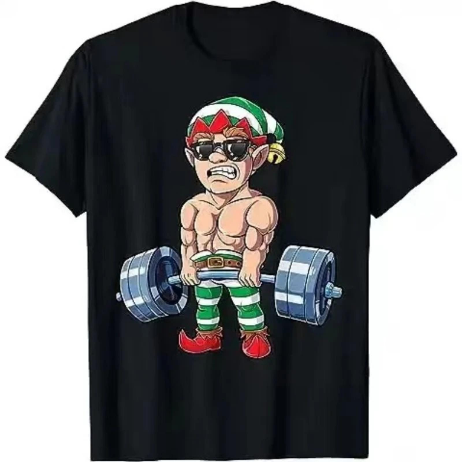 Funny Deadlift Gym T Shirts Graphic Dachshund Dog Weightlifting Streetwear Short Sleeve Birthday Gifts Summer T-shirt S
