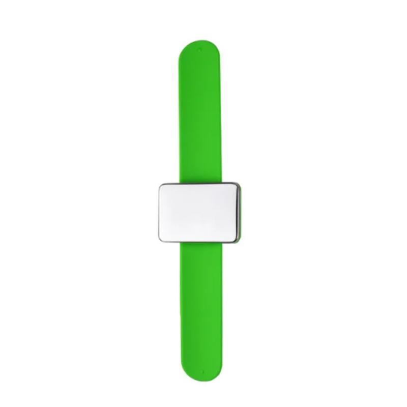 

Magnetic Bracelet Sewing Pincushion Wristband Pin Cushion Holder For Quilting Sewing Pins Silicone Wrist Strap Bracelet зелений