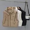 Short stand-up collar cotton vest women's loose fashion cotton vest autumn and winter new down cotton versatile vest
