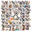 Waterproof Koala Vinyl Stickers - Cute Stickers for Notebooks, Laptops, Suitcases! Decorative Stickers for & Stationery.