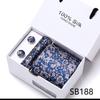 New Men'S Tie Set Gift Box 5-Piece Set Group Tie Business Dress Tie
