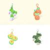 Carrot Vegetable Skewered Cartoon Soft Plush Keychain For Backpack Accessories