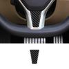 Real Carbon Fiber For Tesla Model S Model X 2012-2020 Car Steering Wheel Cover Decoration Sticker Car Accessories
