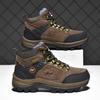 Men Winter Outdoor Sports Sneakers Leather GenuineLeather Classic Boots Genuine Man Fur Plush Snow Shoes Warm Ankle Hiking Footwear