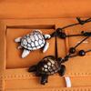 Marca de Moda Europea y Americana Tortuga Tortuga Colgante para Hombre Animal Retro Tortuga Collar