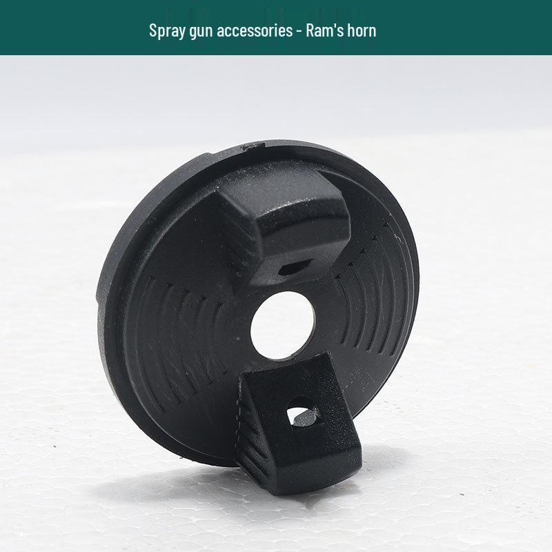 Accesorii Pistol de Vopsit Electric Fujiwara: Oale din aluminiu și plastic, Corp pistol, Duza, Miez ventil, Baterie litiu, Inel de etanșare, Corn de oaie, etc.