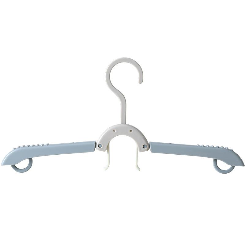 Multifunctional Travel Folding Clothes Rack Portable Laundry Drying Hanger for Tourism, Business Trip, Home Use