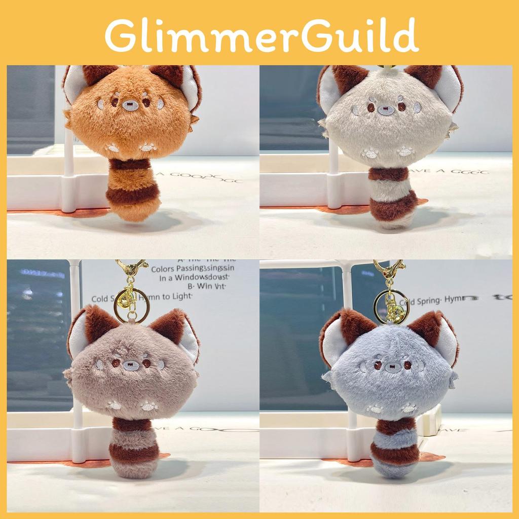 Lovely Plush Panda Bb Coin Purse Keychain Unique Keychain Accessory In Soft Colors For Kids