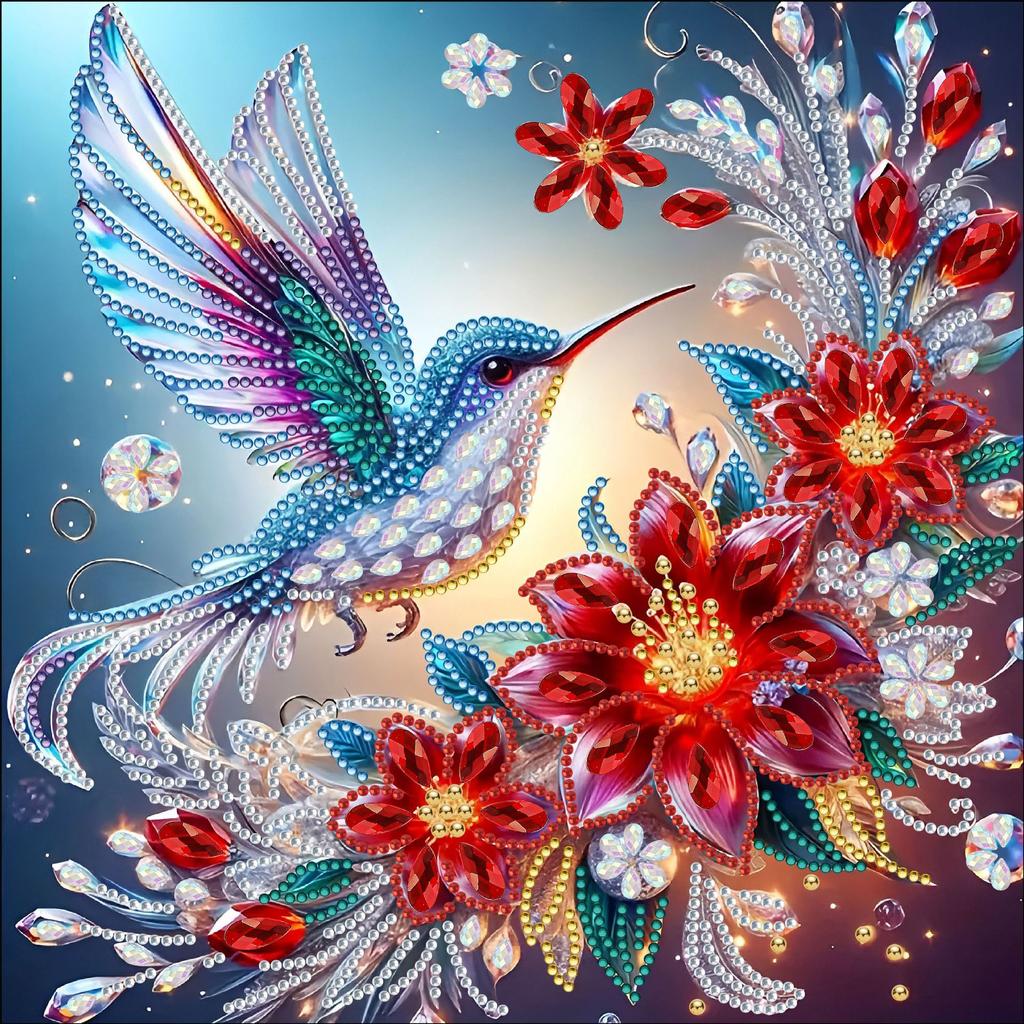 Diamond Painting, Special-Shaped Diamond Painting, Handmade Sticker Material Package 30 * 30 Diamond Sticker Diy Decorative Painting Cross-Border