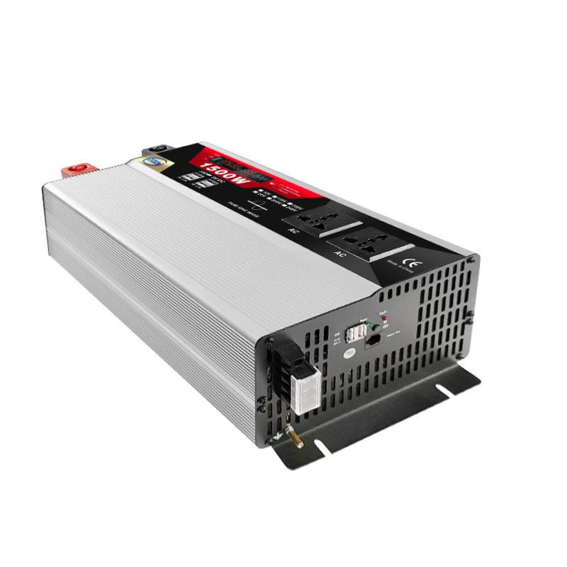 1500W Remote-Control Pure Sine Wave Photovoltaic Inverter with LCD Screen