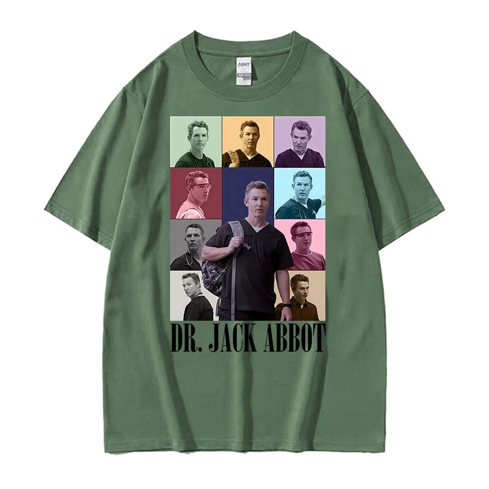Dr Jack Abbot The Eras Tour Koszulki z nadrukiem Unisex Damska Moda Hip Hop Ulica Gotycka T-shirt Codzienny Komfort Wysokiej Jakości Koszulka