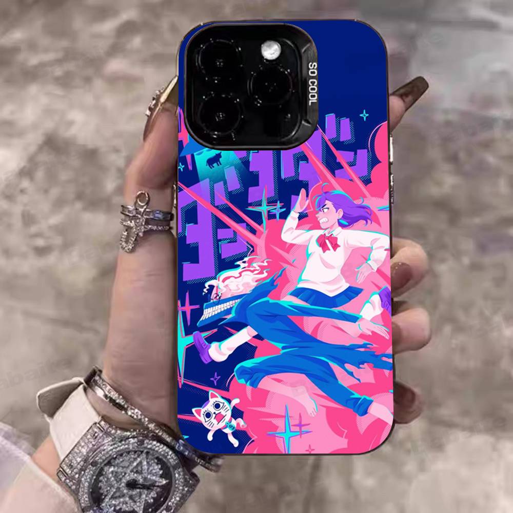 Adventure Anime Dandadan Phone Cases For IPhone 17 16 15 14 13 12 11 Plus Pro Max Pro Color Matte Cover