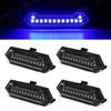 4PCS Grille Lights For Toyota Tacoma TRD Sport   Front Grill Car LED White Amber Blue Red Warning Daylights DRL 12V