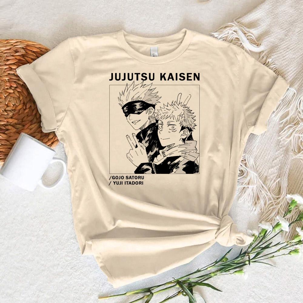 Jujutsu Kaisen T Shirt Anime Cosplay Tees Women Men Grunge Aesthetic Short Sleeve Streetwear Harajuku T-shirt