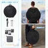 Rxakudedo Handpan Drum 22-inch Steel Handpan 432Hz with Storage Bag