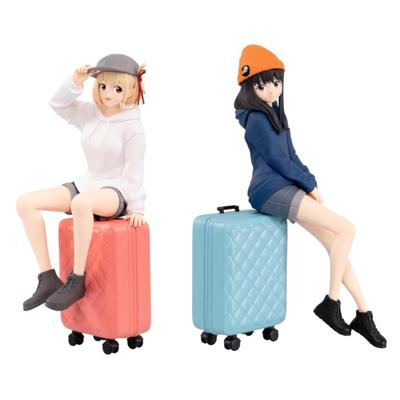 Lakritze-Rückstoß: Sensoku Nishikigi und Takina Inoue Figuren - Reise der Zwei - Set mit 2