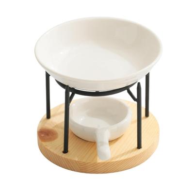 Elegant Ceramics Aromatherapies Diffuser Wax Melt Essential Oil Burners Tealight Holder for Bedroom and Spa Decoration