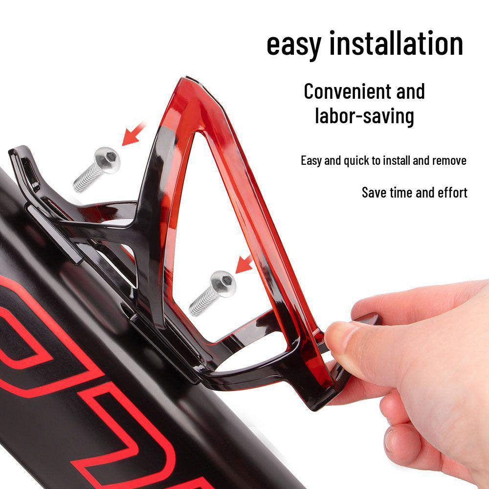Bicycle Water Bottle Cage: Road & Mountain Bike Cup Holder - Complete Cycling Gear Accessory.