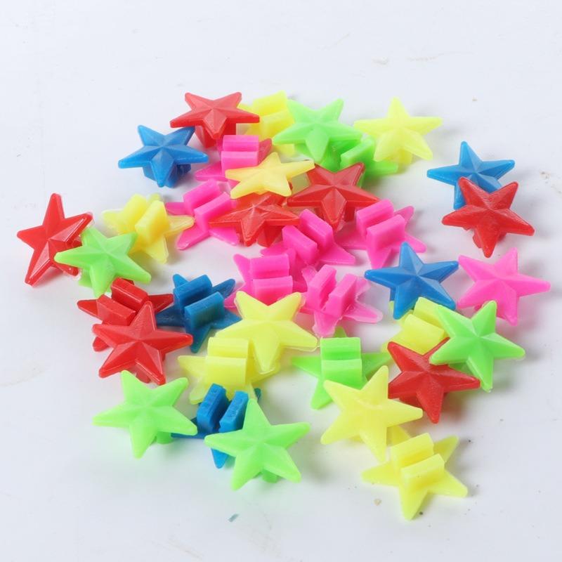 36PCS Colorful Decorations Clips for Kids Bike Bicycle Wheel Spoke Beads Multi Color Children Kid Wheel Accessories Decoration