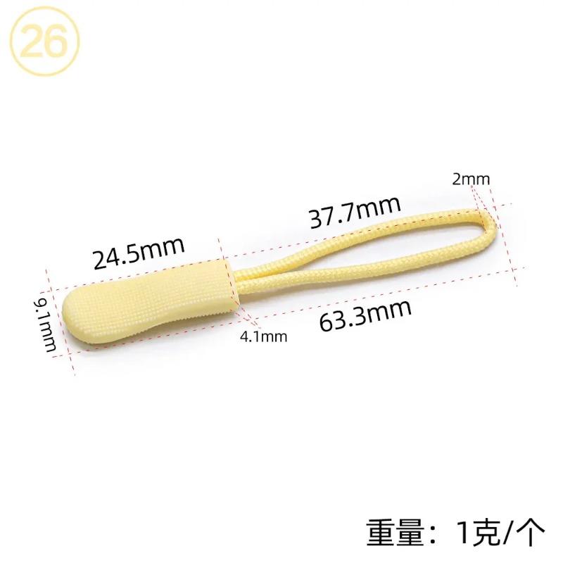 20Pcs TPU Environmentally Friendly Zipper Head Replacement Clip Broken Buckle Fixer Zip Cord Bag Suitcase Tent Zipper Head