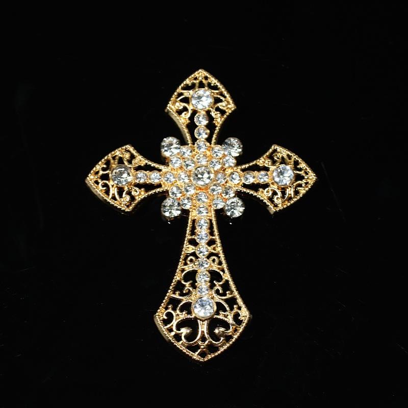 

10 шт., инкрустированные бриллиантами, креативные крестообразные сплавные аксессуары, чехол для мобильного телефона, косметические материалы, автомобильная подарочная коробка, декоративная пряжка золотой