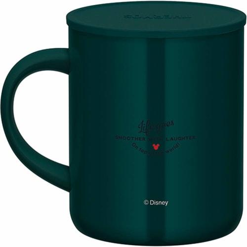 Thermos Vacuum Insulated Mug, 350ml, Mickey Mouse, Dark Green, JDG-350DS DG