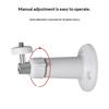 Security Camera Mount Bracket Adjustable 360° Swivel Universal Fit for Home Yard Outdoor Security Surveillance