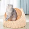 Cat Bed House All Seasons Available Kennel Lounge for Indoor Cats