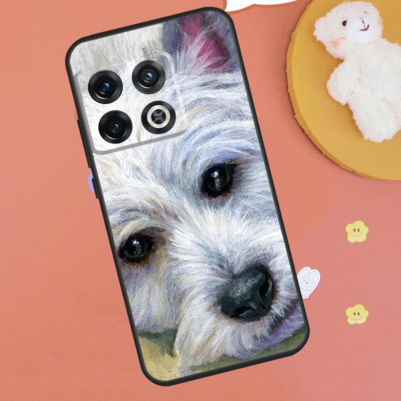 Westie Dog Case For OnePlus 15 13 12 11 13T 13R 12R 10R 10T 8T OnePlus Nord 5 CE 4 3 Lite N20 N30 Funda