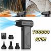 130000RPM High-Speed Brushless Motor Fan Brushless Motor LED Light Fan  Dust Removal