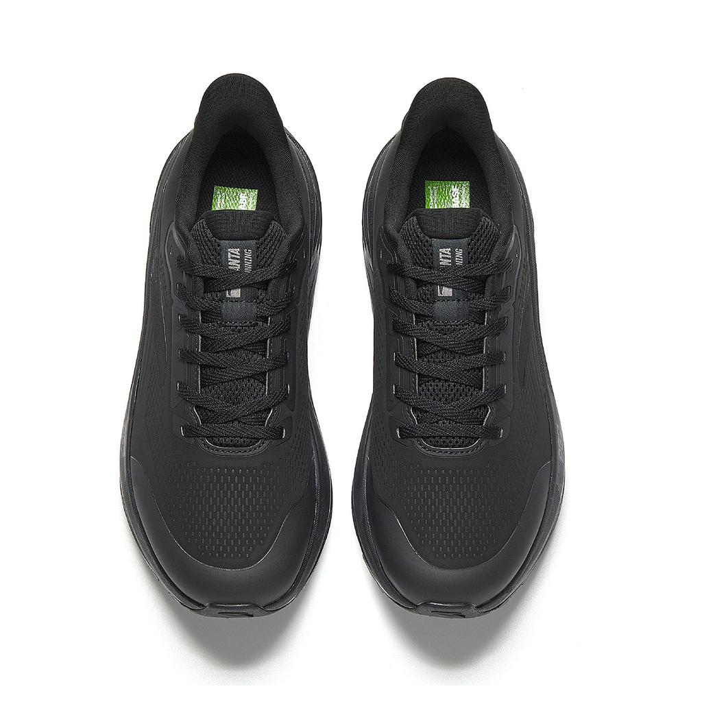 Anta Reise Schritt 2 PG7 Dämpfung Rückprall Bequem Leicht Atmungsaktiv Sport Niedrig geschnitten Laufschuhe Herren Sneaker Schwarz Grau 112615546-15