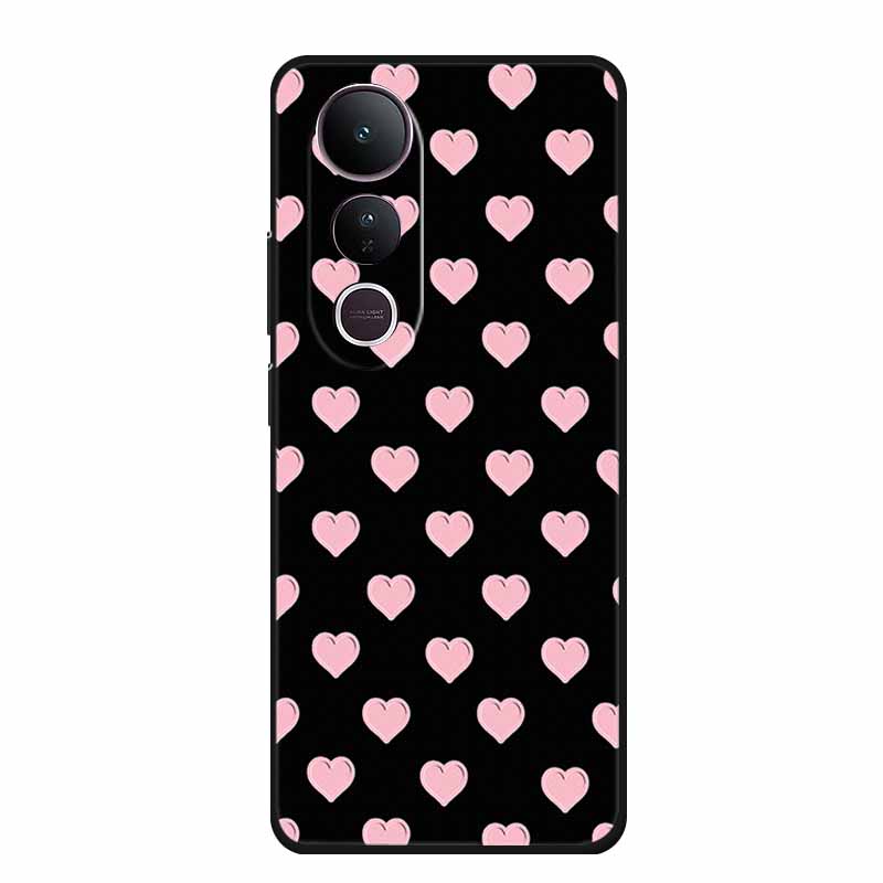 3D Emboss Case For Vivo V50 Lite 4G Phone Case V 50 lite Coque Flowers Silicone Soft Back Cover Funda For Vivo V50 Lite 5G Case