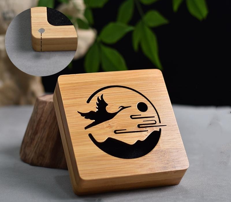 

Бамбуковая Деревянная Подставка для Благовоний Креативная Полая Ретро Аромалампа DIY Домашний Декор для Чаепития