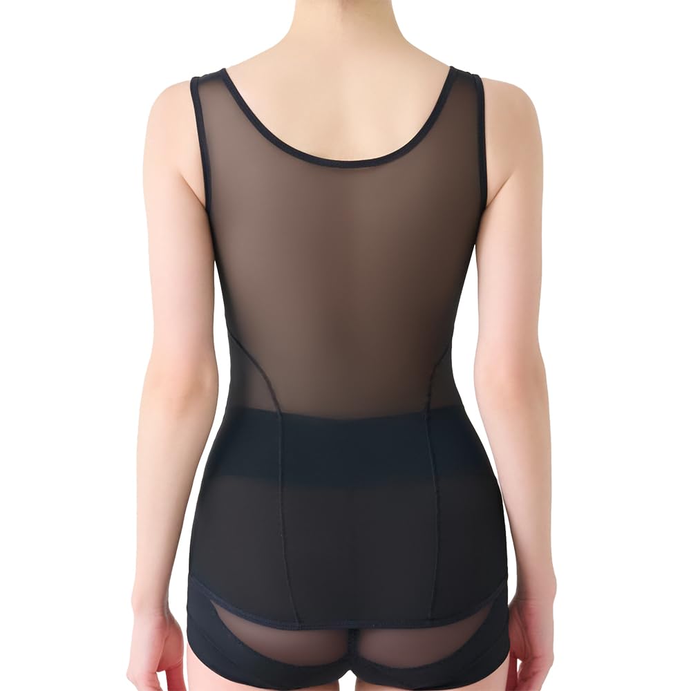 New Corrective Bra Cami Yukinee More Soft Comfortable Bust Hold Shape Bra Cami 24 Black LL [Bradelis York] Non-wired