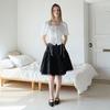 Egoist String Shirring Volume Blouse  Es2obl05 