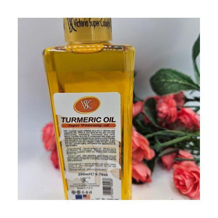 Huile Turmeric Super – Hydratante, Adoucissante & Clarifiante 200ml