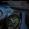 VA VA VOOM Personality Trend Boys Student Luminous Watch Darth Vader Wheel Hub Timely Watch