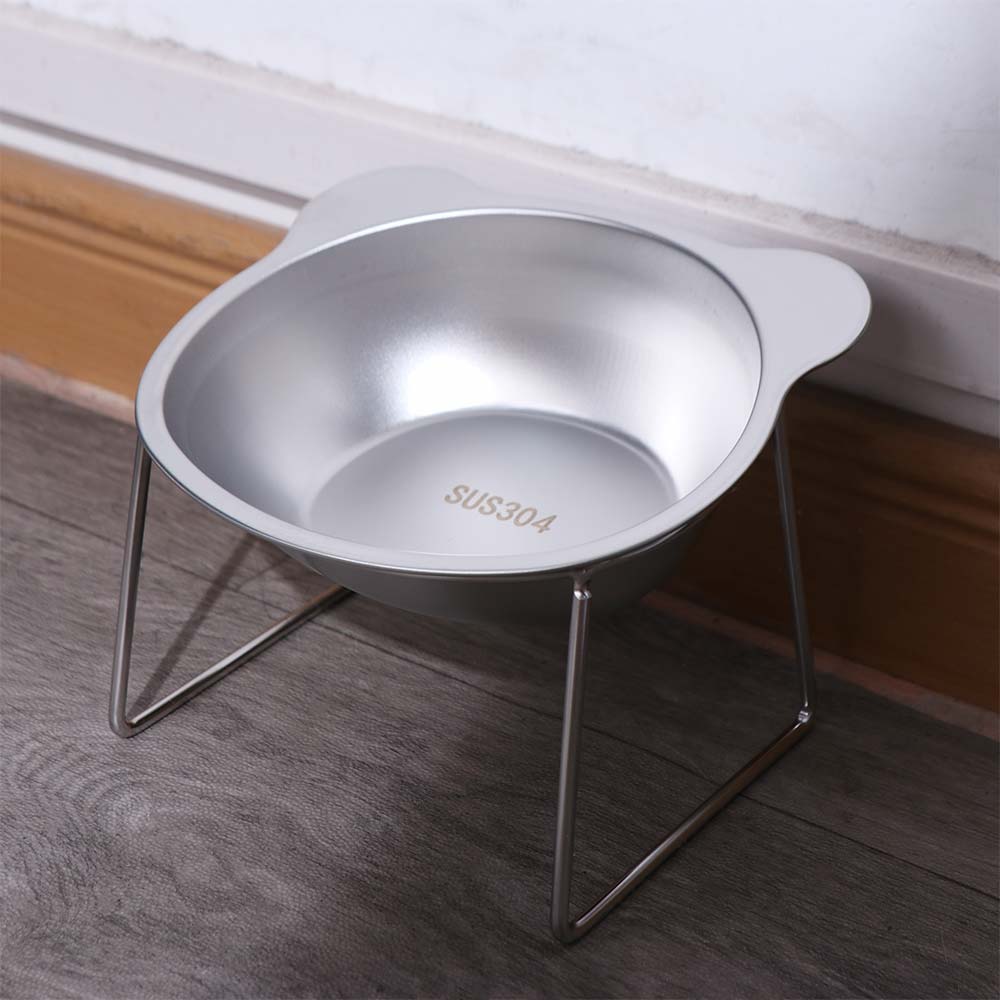 Cervical Protection Elevated Cat Food Bowl Fall-Resistant High Foot Dog Feeder  Water Bowl