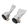 2Pcs Professional Stainless Steel Welding Nozzle 20mm Small 40mm Large Flat Nozzle Welder Tool Tip Metal Fabrication