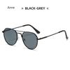 Retro Metal Frame Sunglasses for Women Men Vintage Double Bridge Unisex Shades UV400 Gafas De Sol Hombre